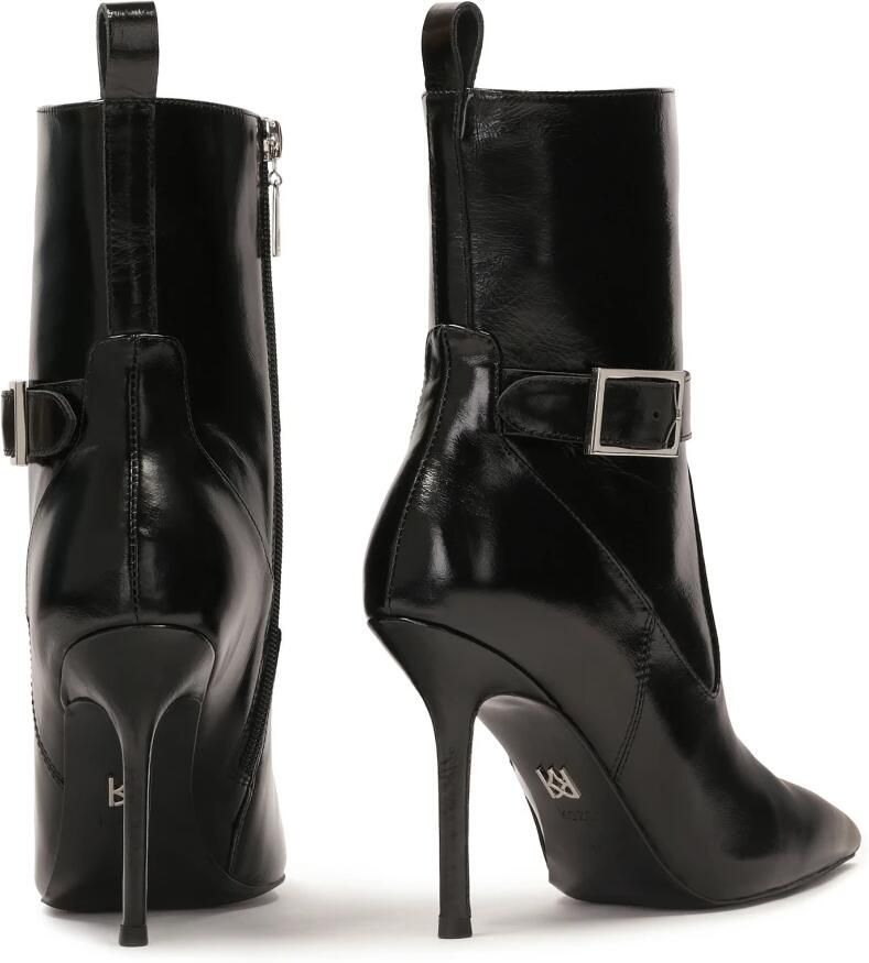 Kazar Elegante zwarte laarzen op een dunne stilettohak