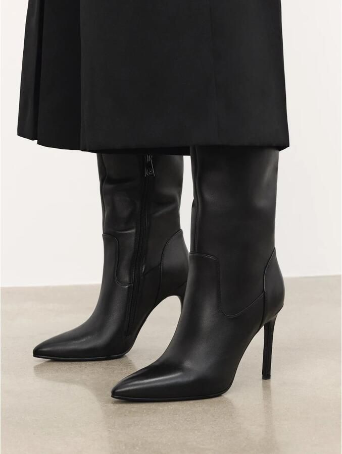 Kazar Elegante zwarte stiletto laarzen