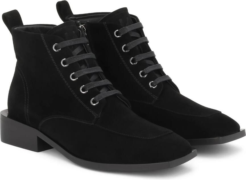 Kazar Suede boots with retro nose pads