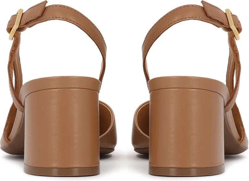Kazar Leather pumps with open heels - Foto 4