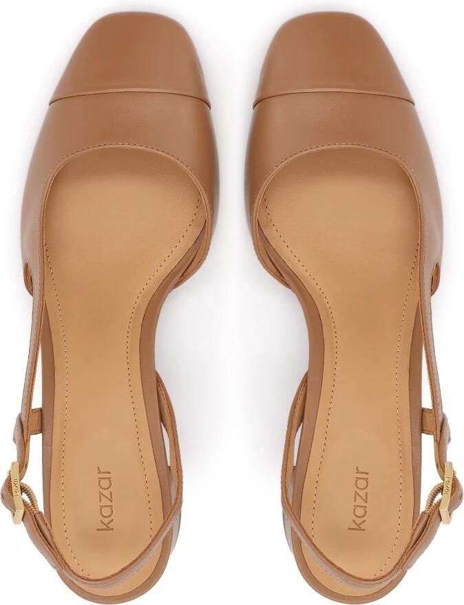 Kazar Leather pumps with open heels - Foto 2