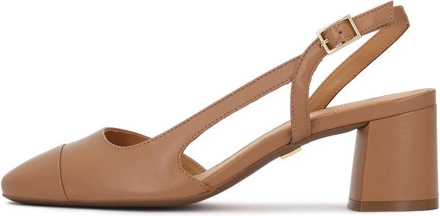 Kazar Leather pumps with open heels - Foto 5