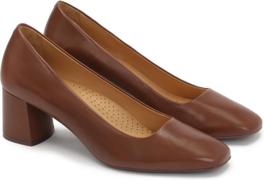 Kazar Klassieke bruine pumps met vierkante neus Brown Dames - Foto 5