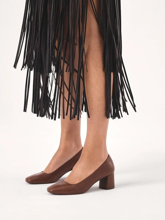 Kazar Klassieke bruine pumps met vierkante neus Brown Dames - Foto 2