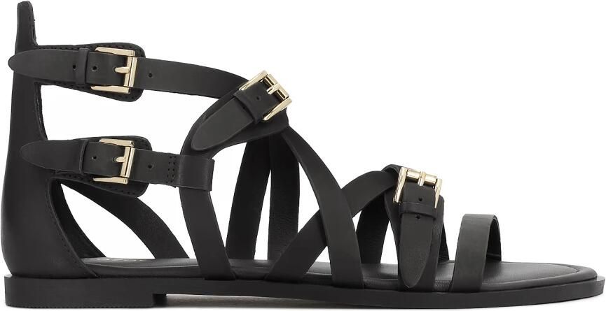 Kazar Gladiator-stijl platte sandalen