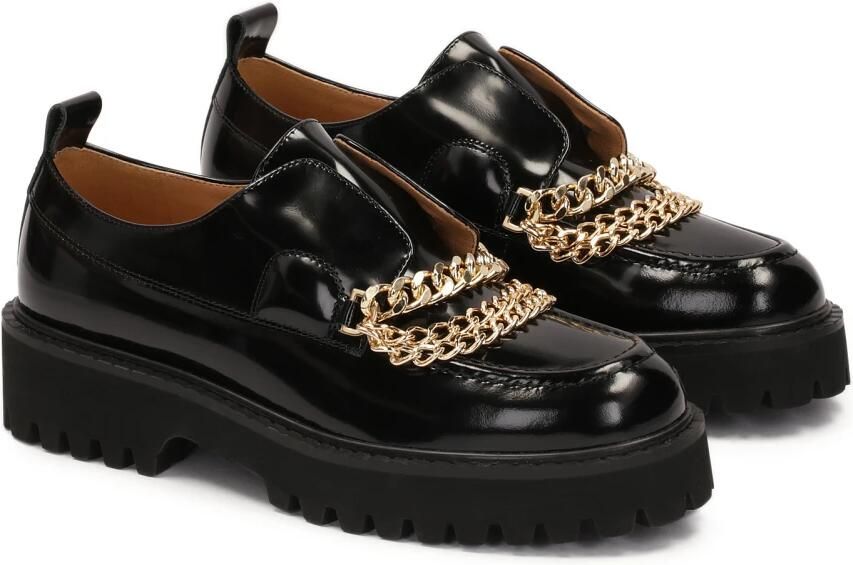 Kazar Halve schoenen op track zool versierd met kettingen.Dit product valt groot uit. - Foto 5
