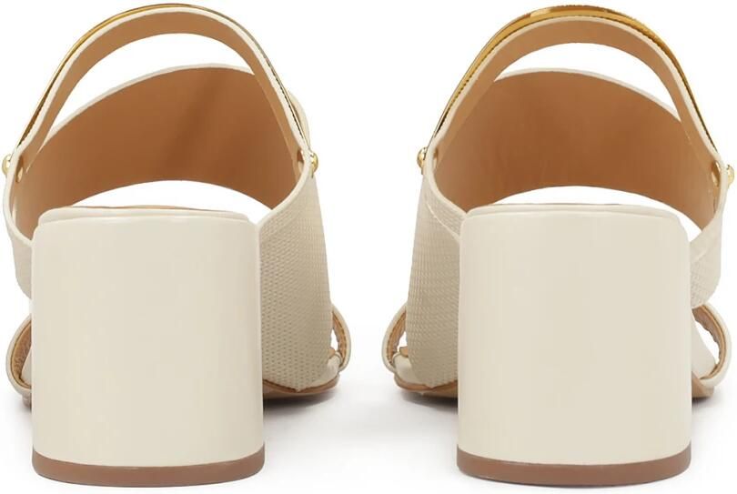 Kazar Heeled mules with metal strap decoration - Foto 4