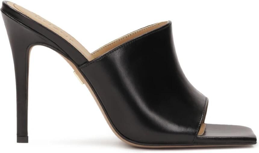 Kazar Heeled Mules met Vierkante Neuzen