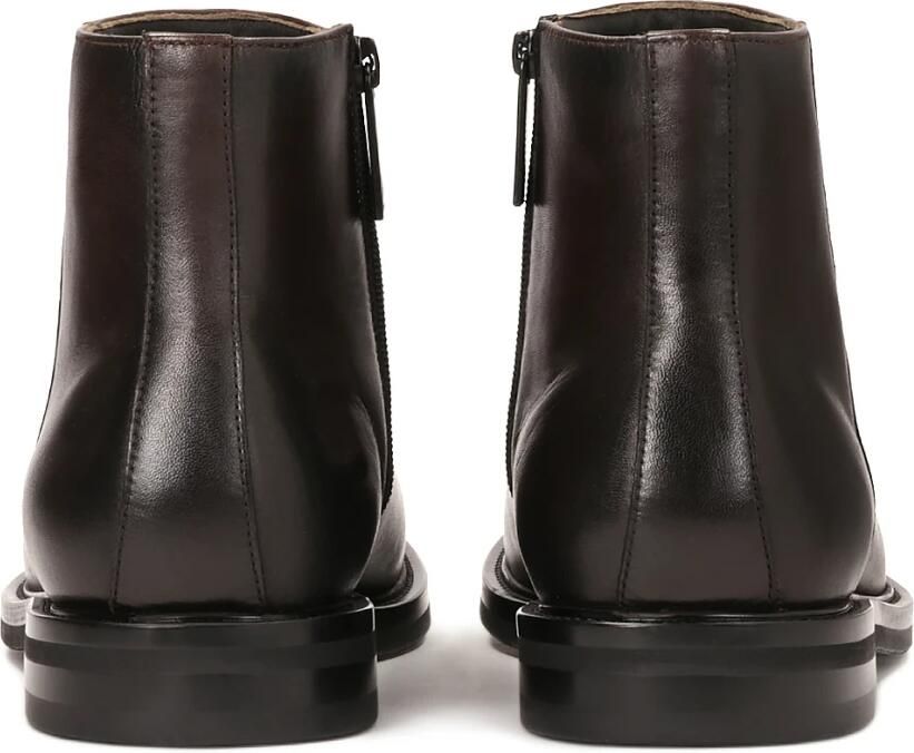 Kazar Heren leren bruine laarzen