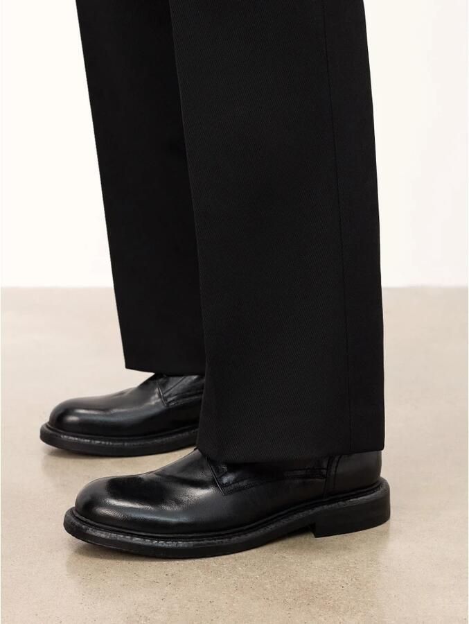 Kazar Heren leren enkellaarzen