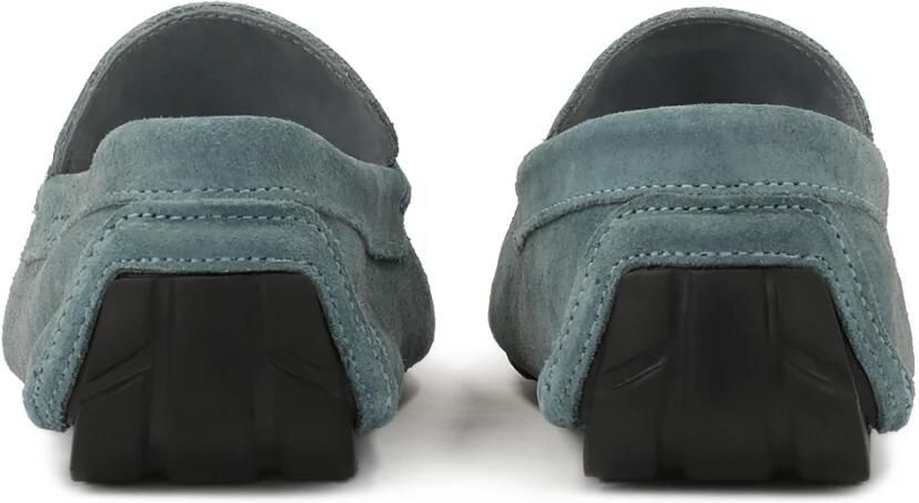 Kazar Heren lichtblauwe mocassins