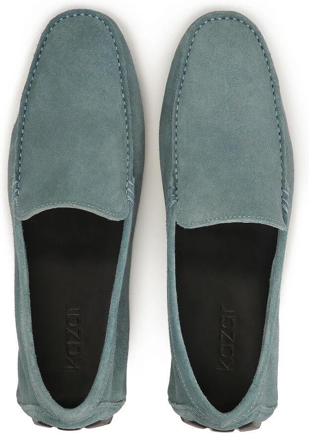 Kazar Heren lichtblauwe mocassins - Foto 2
