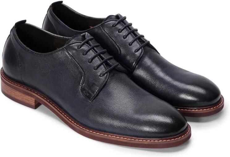 Kazar Heren marineblauwe derby schoenen - Foto 4