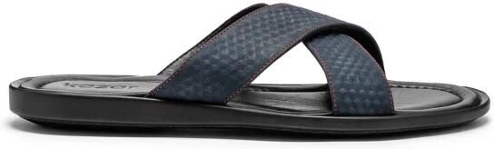 Kazar Heren marineblauwe slides.Dit product valt groot uit. - Foto 1
