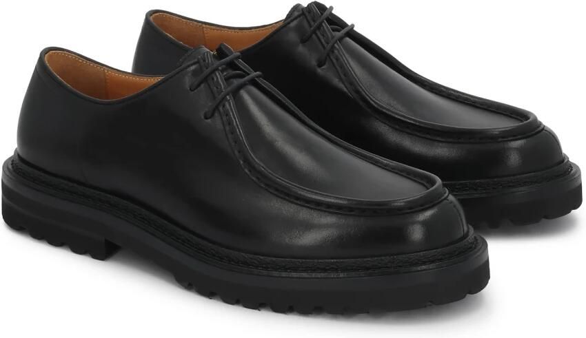 Kazar Heren schoenen van zwart echt leer met dikke zool - Foto 3