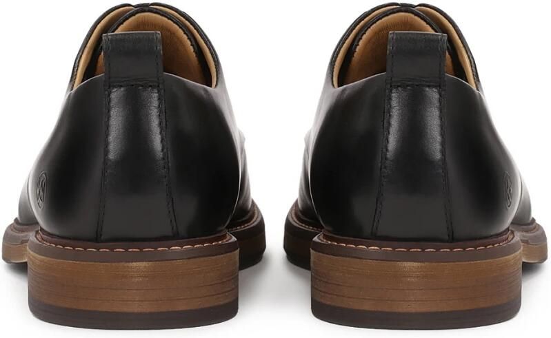 Kazar Heren semi-formele schoenen in zwarte kleur