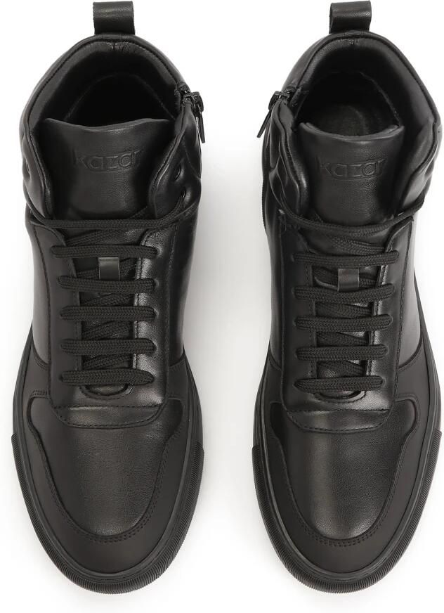 Kazar Heren sneakers van glad leer met rubberen neuskap - Foto 2