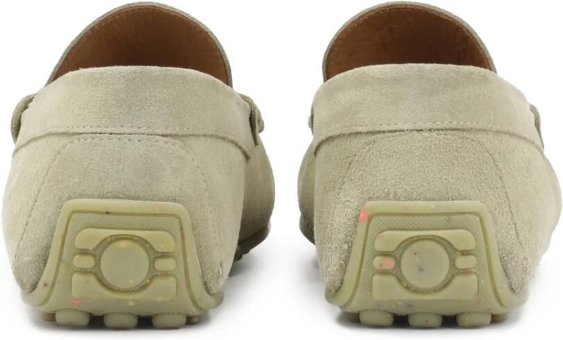 Kazar Heren suède mocassins met gevlekte patroon zool