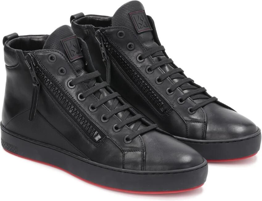 Kazar Zwarte sneakers voor mannen Black Heren