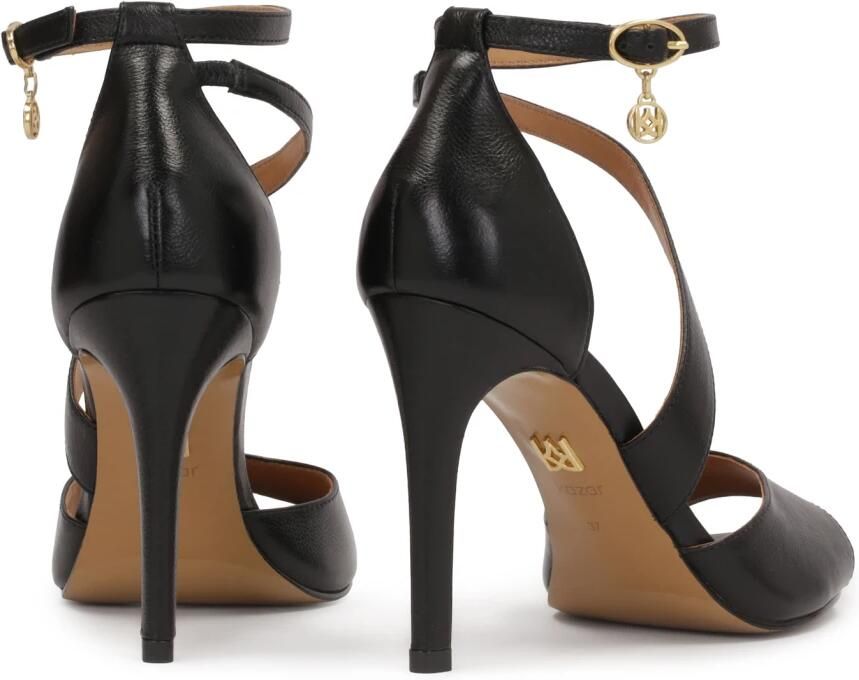 Kazar Hoge stiletto sandalen met een kruisband