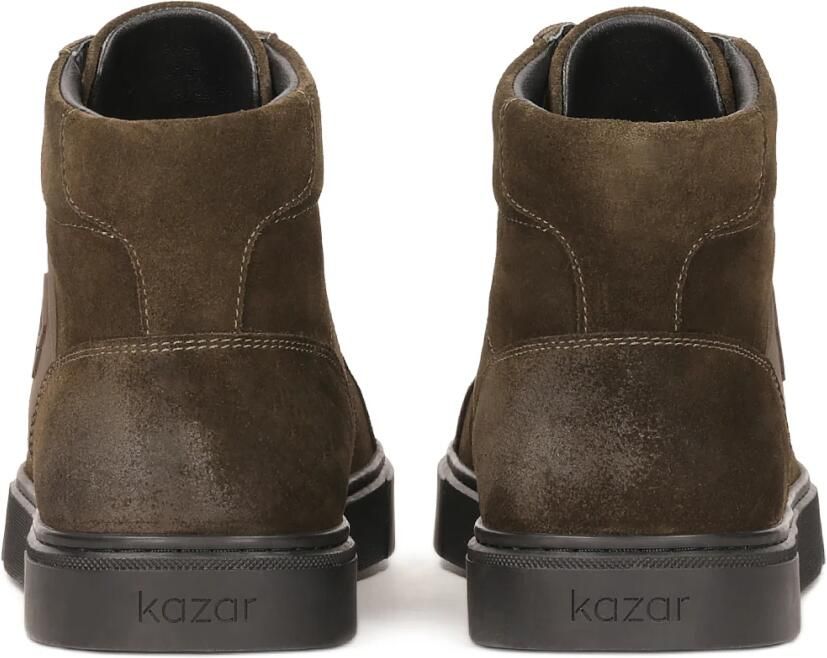 Kazar Hoge vetersneakers van suède - Foto 4