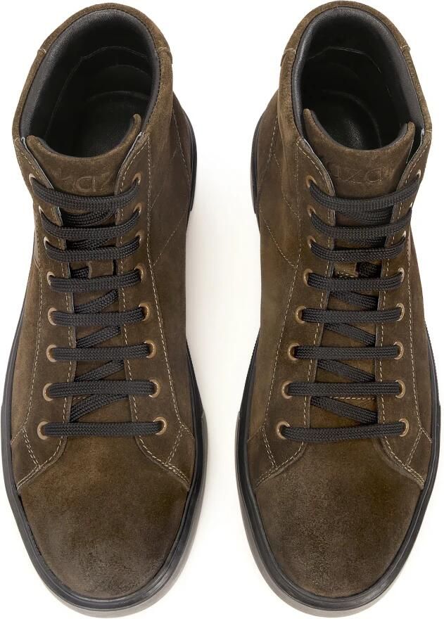 Kazar Hoge vetersneakers van suède - Foto 2