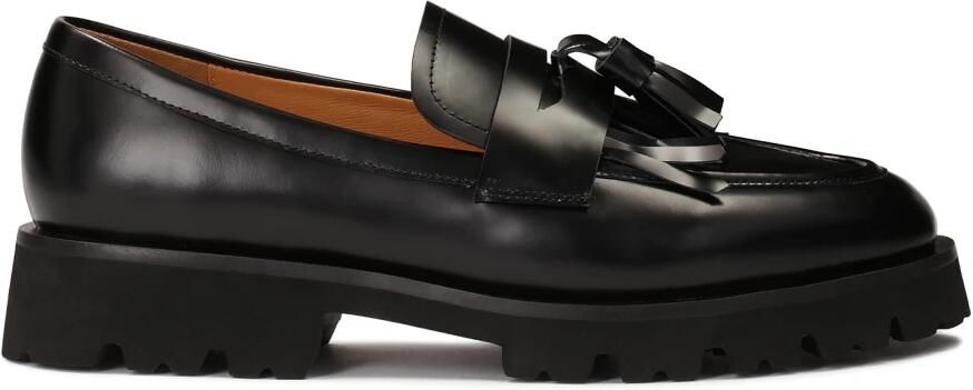 Kazar Instap halfschoenen op een dikke zool.Dit product valt groot uit.
