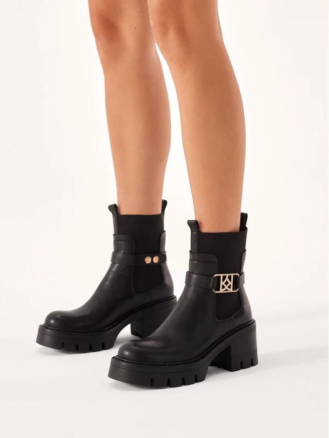 Kazar Slip-on boots with decorative detachable strap - Foto 3