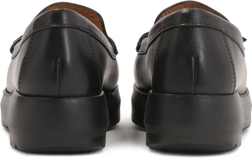 Kazar Zwarte halfhoge schoenen op een verhoogde zool Black Dames - Foto 4