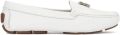 Kazar Gebroken witte mocassins voor dames - Wit