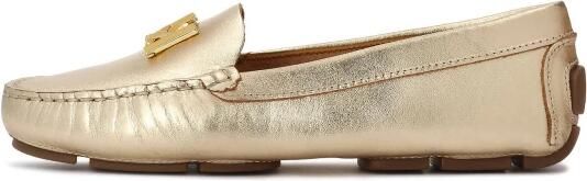 Kazar Gold monogrammed leather moccasins - Foto 2