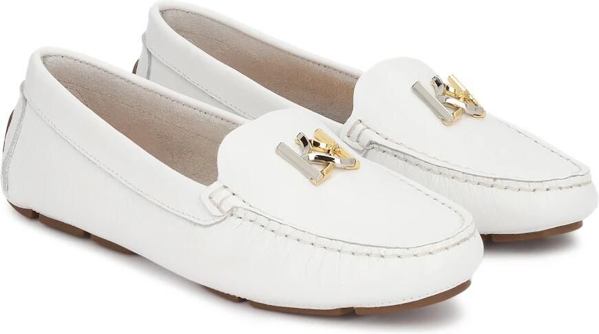 Kazar Gebroken witte mocassins voor dames - Foto 5