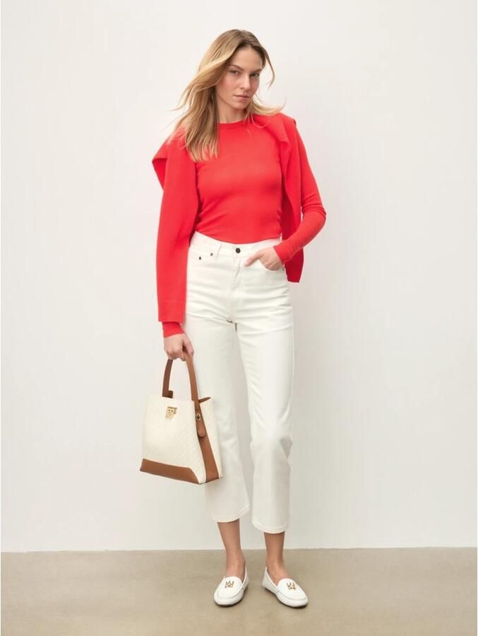 Kazar Gebroken witte mocassins voor dames - Foto 3