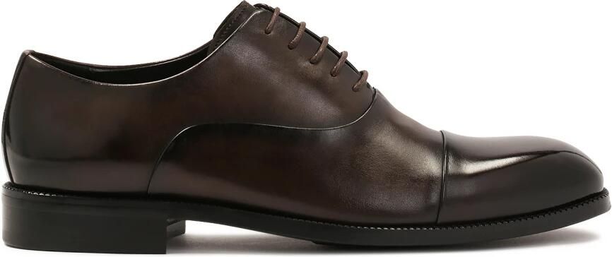 Kazar Klassieke bruine cap toe oxfords