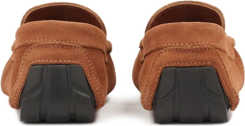 Kazar Klassieke mocassins gemaakt van suède rijden mocs