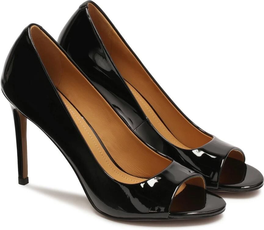 Kazar Klassieke zwarte peep toe pumps - Foto 2