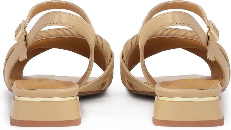 Kazar Lage leren sandalen