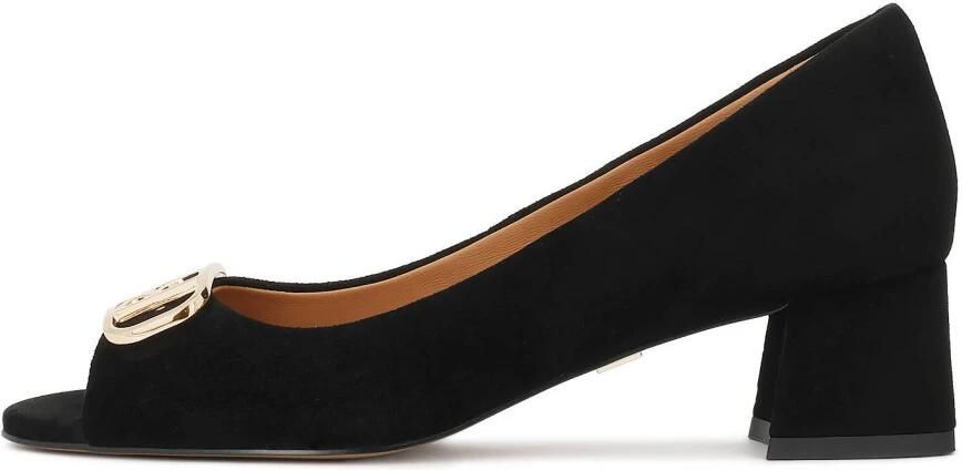 Kazar Lage suède peep toe pumps - Foto 2