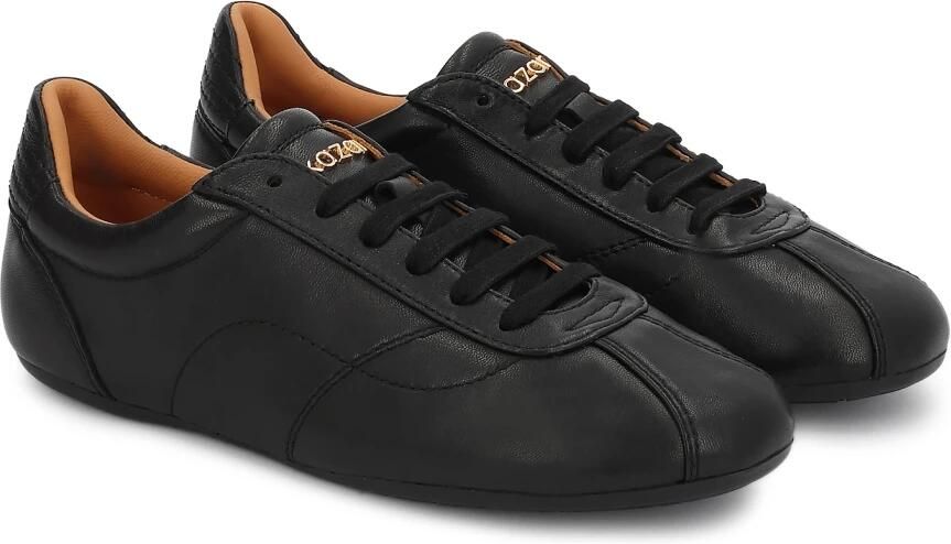 Kazar Black soft leather sneakers - Foto 3