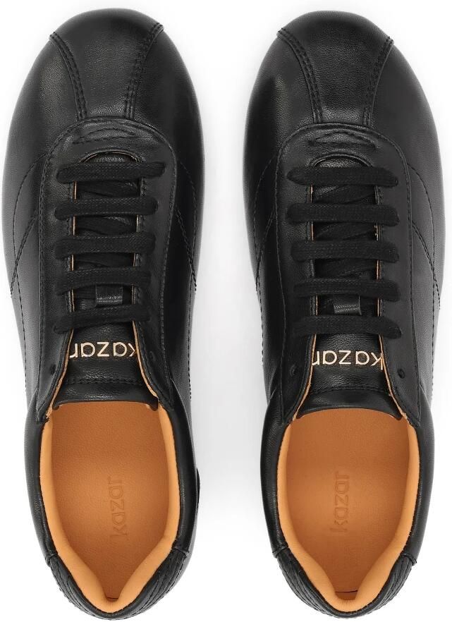 Kazar Black soft leather sneakers - Foto 2