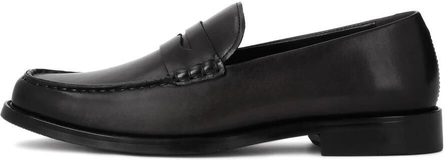 Kazar Men's penny loafers in genuine leather - Foto 2