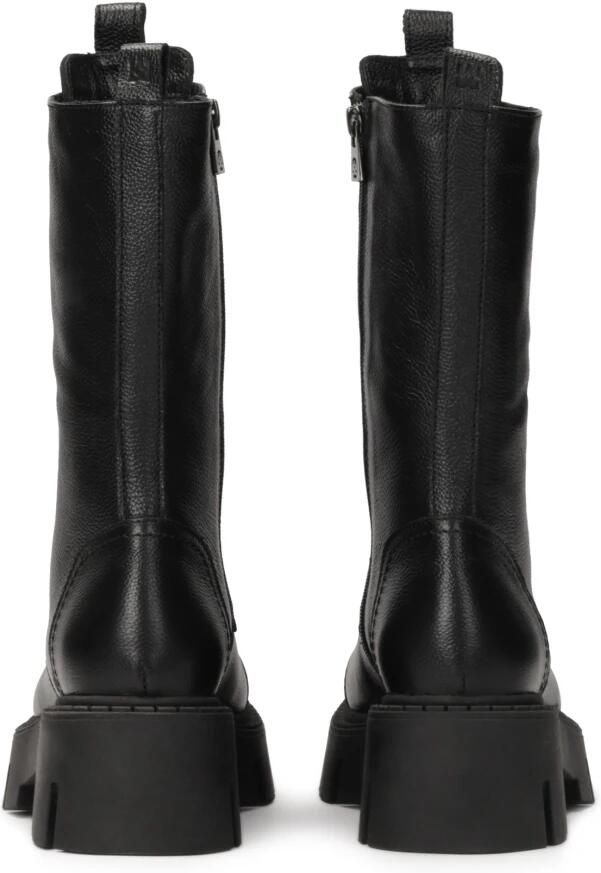 Kazar Leren enkellaarzen met hoge schacht