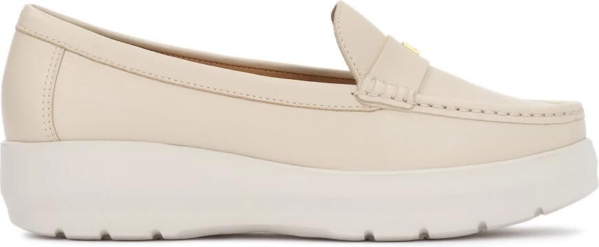 Kazar Leren Instap Half Schoenen