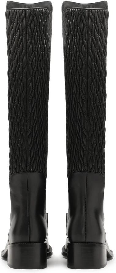 Kazar Leren laarzen met gekreukelde instapper bovenkant - Foto 2