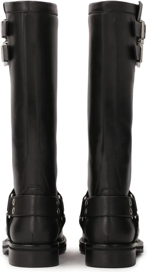 Kazar Leren laarzen met gespen