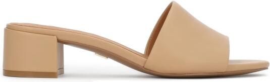 Kazar Leren Muiltjes met Brede Hak