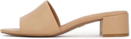 Kazar Leren Muiltjes met Brede Hak - Foto 2