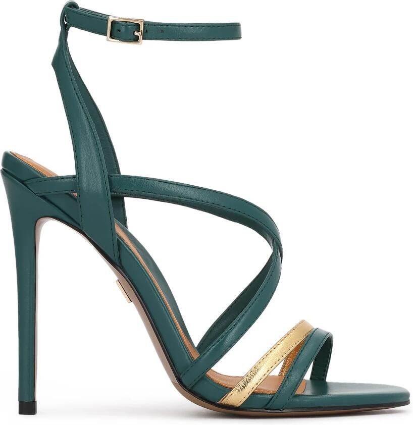 Kazar leren sandalen in een unieke kleur