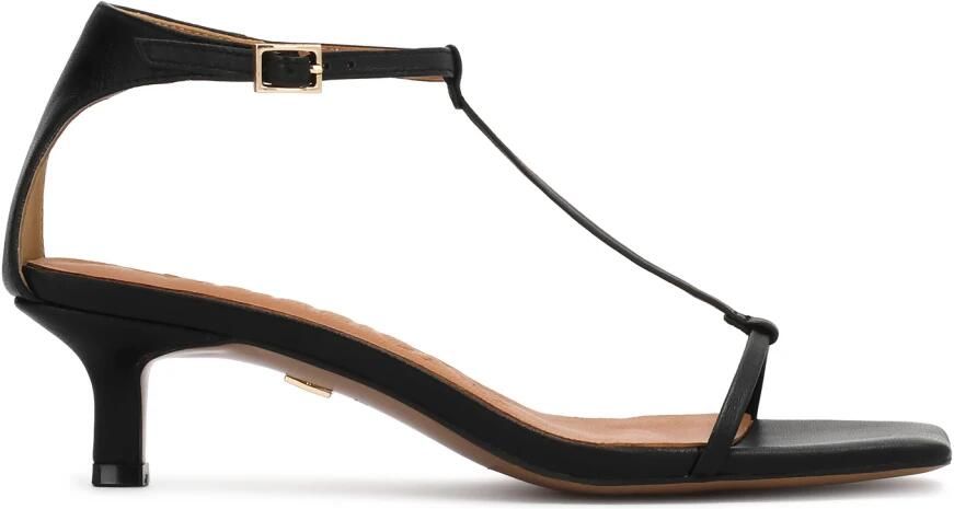 Kazar Leren Sandalen met Kittenhak