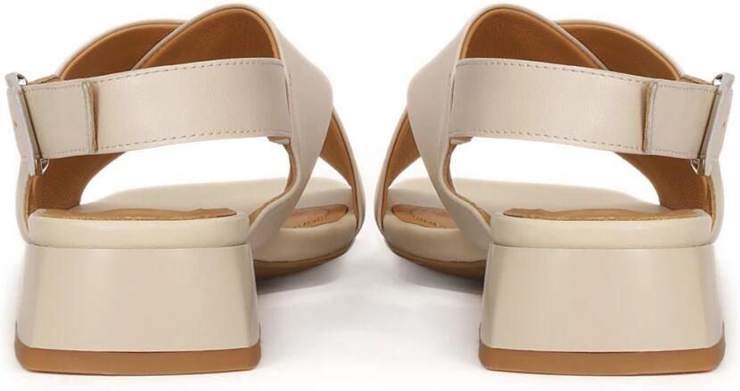 Kazar Skórzane sandały na niskim obcasie|80742-01-B2|38 - Foto 2